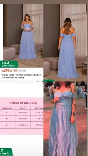 Vestido de Festa usado
