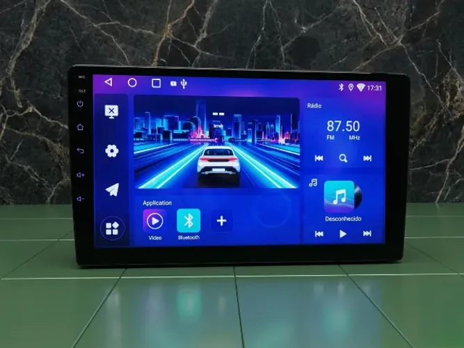 Multimídia 9 polegadas Android 4GB RAM 64gb CarPlay Nova