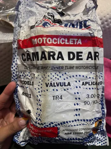 Câmara de Ar para Moto Aro 21 - 3.00-21 / 90/90-21 TR4 - Dianteiro