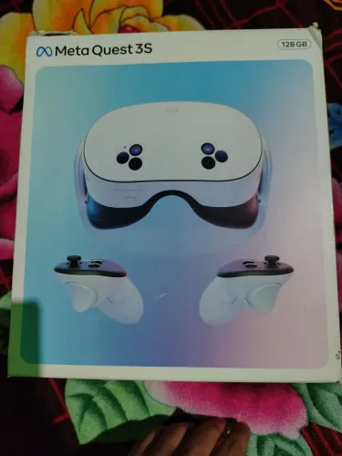 Meta Quest 3S 128GB - Óculos de Realidade Virtual (Na Caixa, Completo)