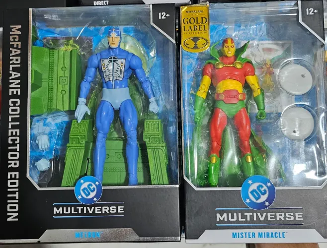 Metron e Mr miracle - Mcfarlane Toys