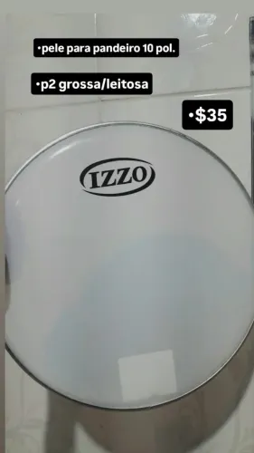 Pele para pandeiro 