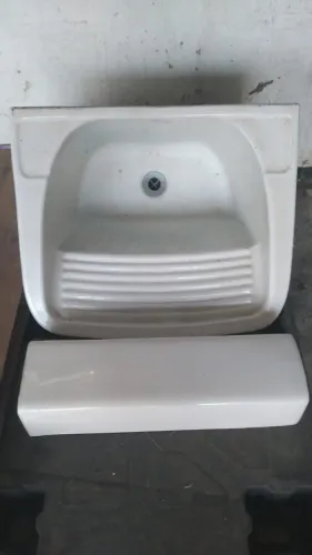 Tanque de Louça Deca 40 Litros (60x50 cm) Branco
