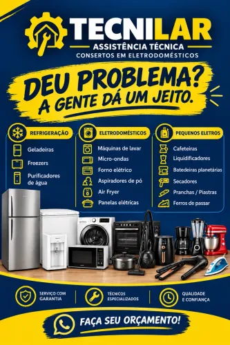 Consertos de eletrodomésticos em Geral