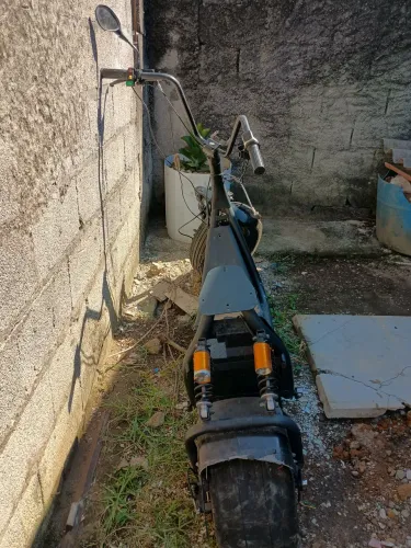 Scooter elétrica.