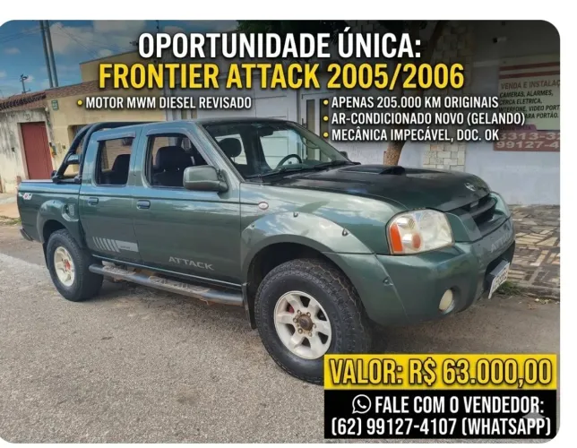 Nissan Frontier SE/ SE ONE CD 4X2 2.8 TDI Dies 2006
