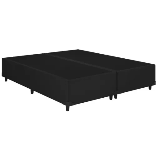 Base queen Suede Preto