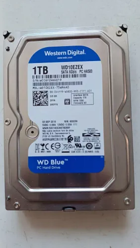Hd 1tb wd e seagate  cftvdvr, cada 150 