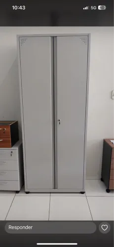 Armário aço 2 portas