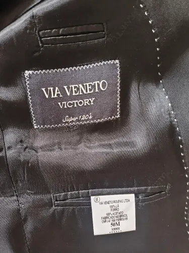 Terno VIA VENETO novo número 50M Lã 120