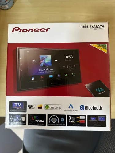 Multimídia Pioneer Dmh-z6380tv 6.8'' Usb Tv Digital