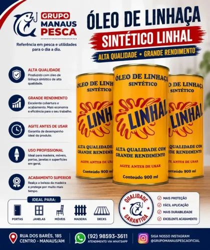 Óleo de Linhaça Sintético