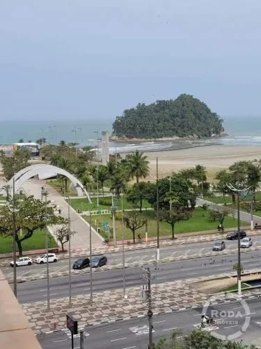 Apartamento | 2 Dormitórios | 60m² | Frente ao Mar | Porteira Fechada