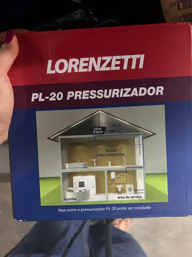 PRESSURIZADOR LORENZETTI