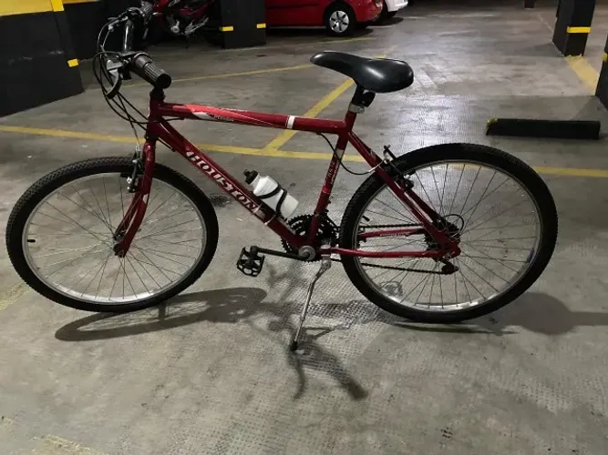 Bicicleta Houston Foxer Masculina vermelha