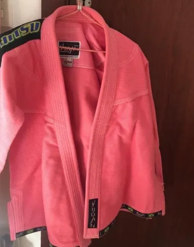 Kimono infantil rosa
