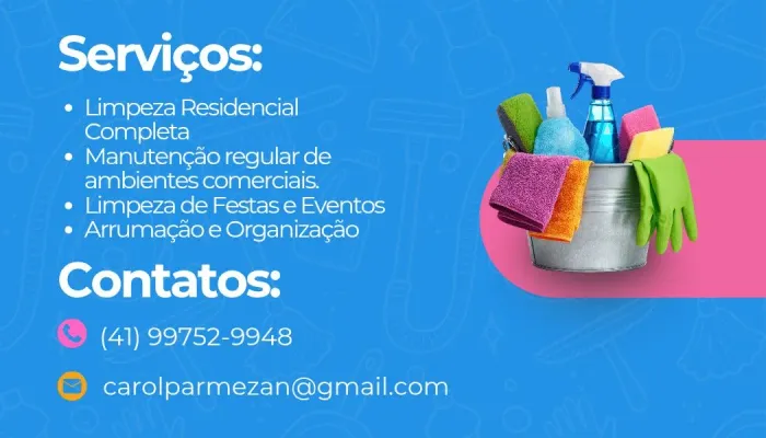 Serviços de Diarista, Faxineira, Personal Organaizer e etc
