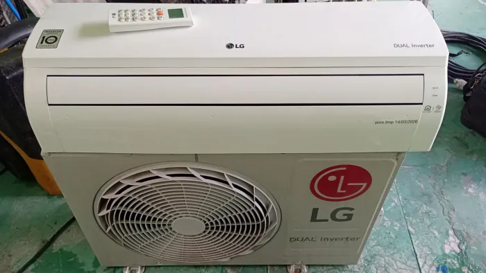 Split LG dual inverter 9.000 btu