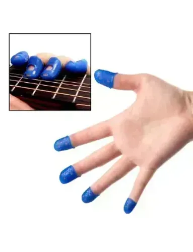 Protetor Silicone Para Dedo Dedal Dedeira Violão Guitarra