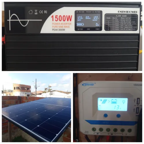Kit de energia solar