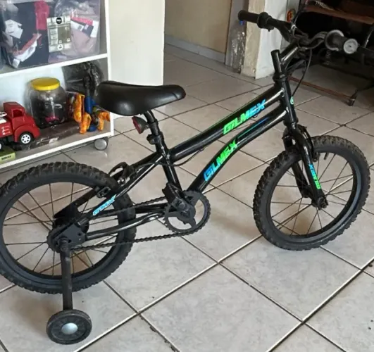 Bicicletinha aro 16 infantil