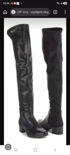 Bota Mississipi feminina usada
