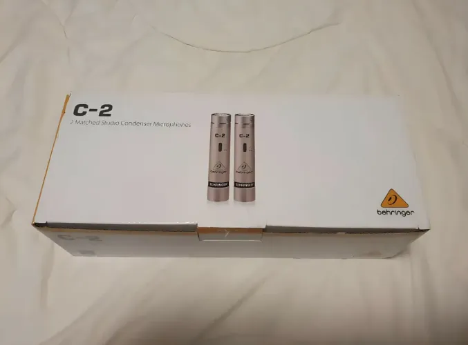 Microfone Behringer C-2 Prateado
