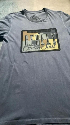 Camiseta Camisa Redley Ocean Soul Cinza - Tam M