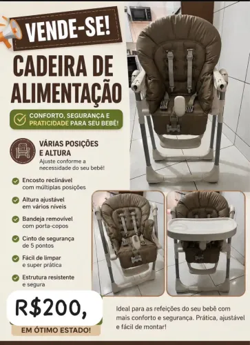 Cadeira de alimentação