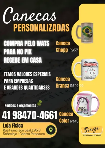 Caneca Personalizada