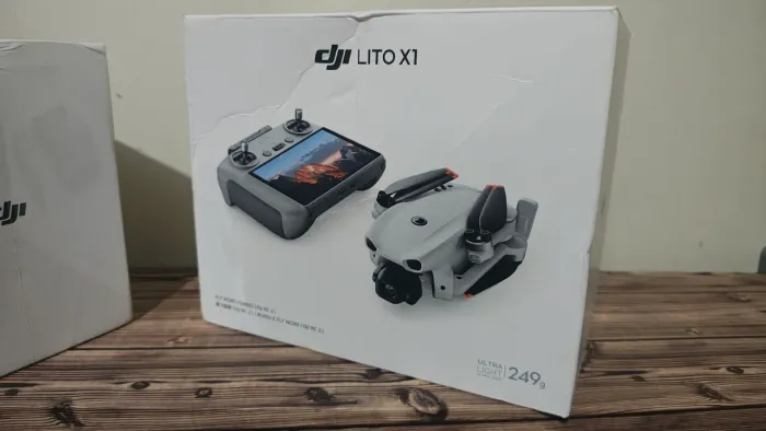 Drone DJI LITO X1 combo RC2 NOVO com invoice + PROCESSOS ANATEL ANAC para o comprador