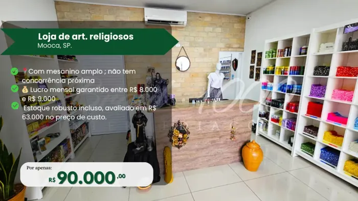 Loja de Artigos Religiosos na Mooca, SP