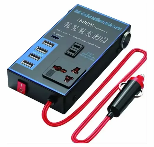 Conversor transformador 12v para 110v. Para carros e ônibus