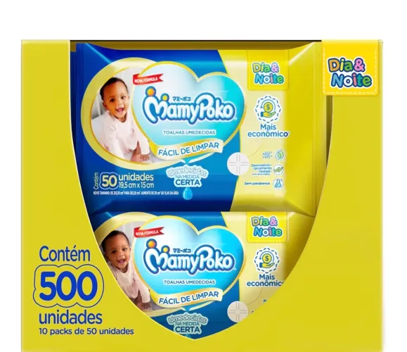 Caixa fechada lenços umedecidos 