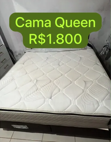 Vende se essa cama queen
