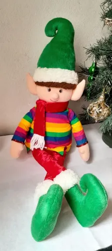 Elfo de Natal Decoração Natalina Pride