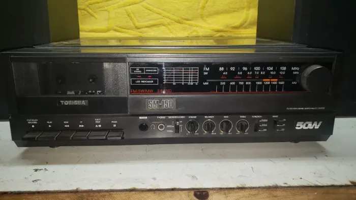 Aparelho de Som Toshiba Vintage 3 em 1