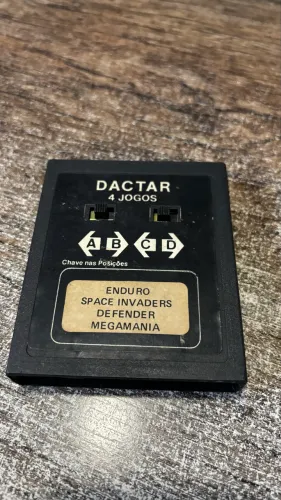 Jogo Atari com 4 jogos