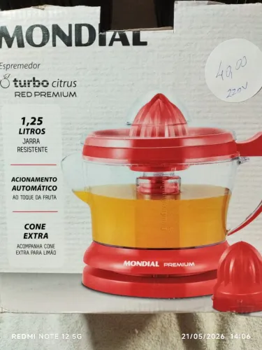 Espremedor Mondial 220v