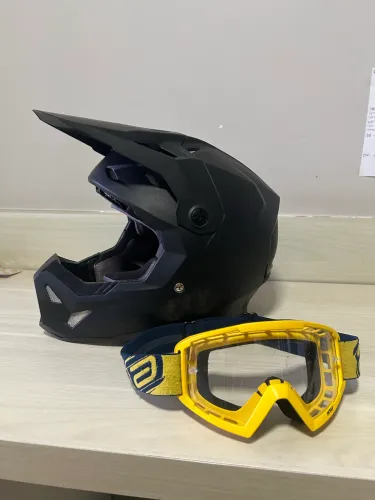 Capacete (+ ÓCULOS ASW BRINDE) Fly Racing Motocross/Trilha TAM58