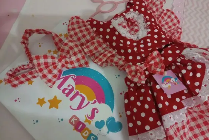 Moda infantil tamanho G, novo e na etiqueta.