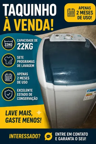 Tanquinho Britânia 22kg