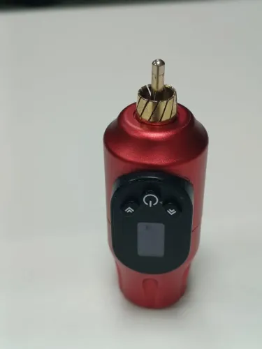 máquina de tatuagem wjx x3 com bateria portátil