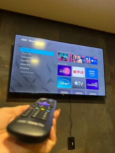 Tv aoc 50 polegadas smart tv 