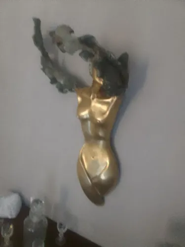 Obra de arte escultura em bronze 50 kilos