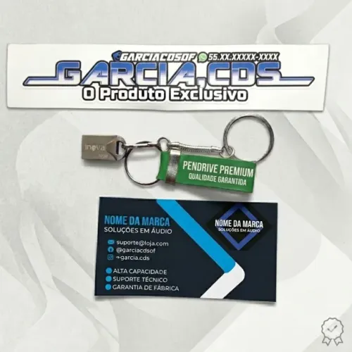 pen drive atualizado organizado e separado por pastas