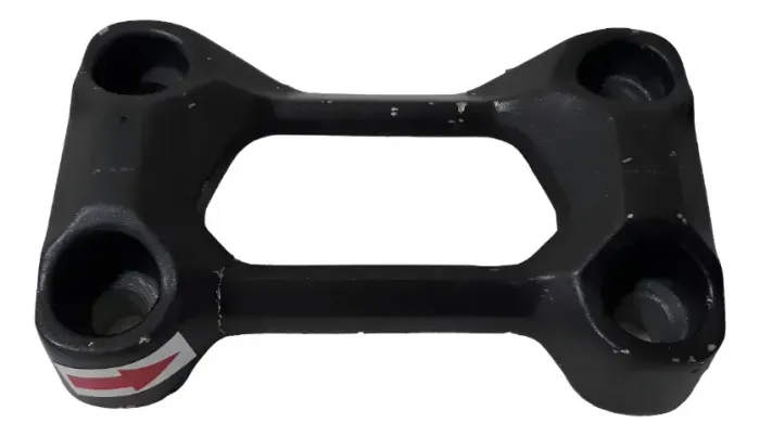 Mancal Suporte Guidao Honda Cb 500f 24/24 Trincado 59412 Preto