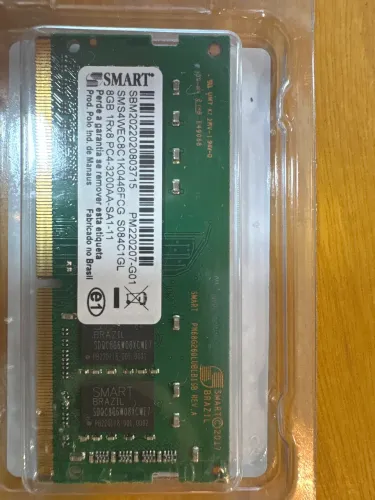 Kit de 2 x Memória RAM SODIM 8GB 3200 mhz