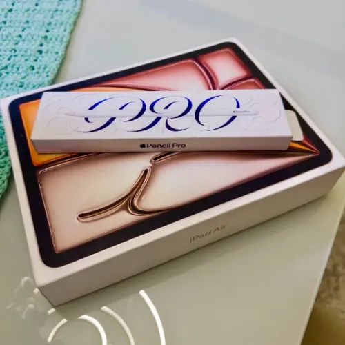 iPad Air 11 M4 128GB Estelar + Apple Pencil Pro Impecável