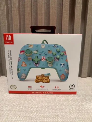 Controle Nintendo Switch Animal Crossing Personalizado